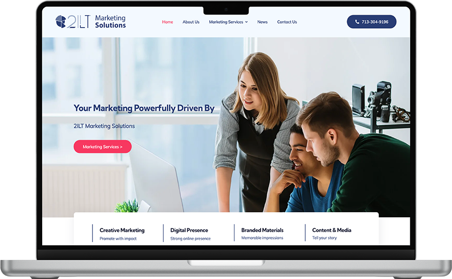 Web Design for a Bookkeeping Company, Houston, TX