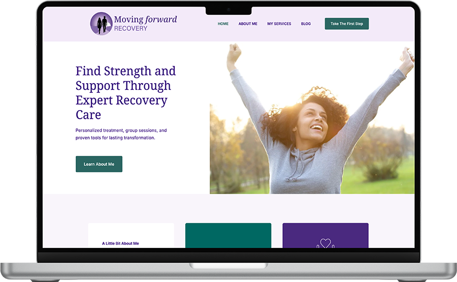 Web Design for Recovery Treatment, Houston, TX